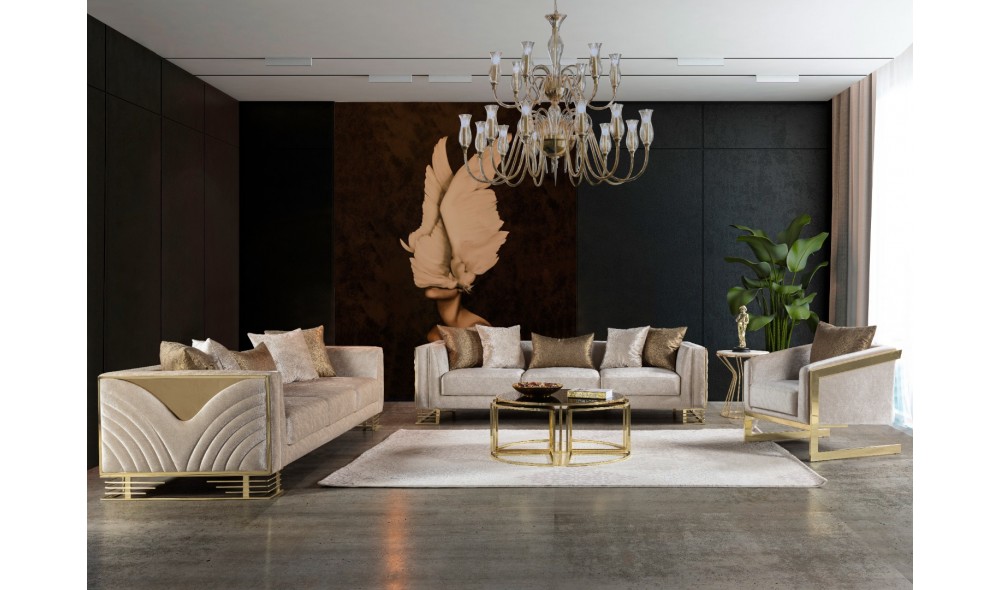 Bella Gold Koltuk Takımı